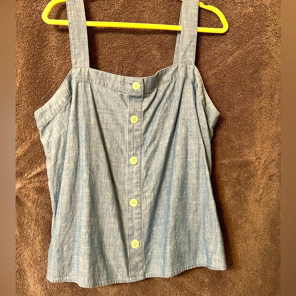 Denim top
